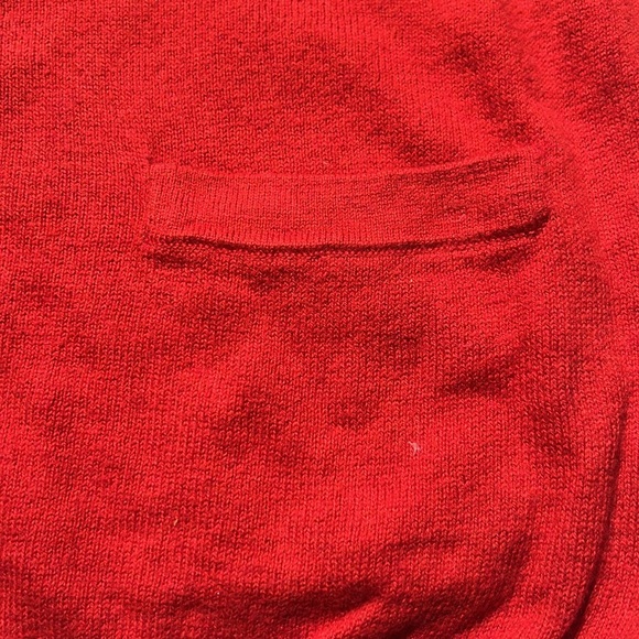 Scotch & Soda red sweater with heart. - Picture 2 of 5